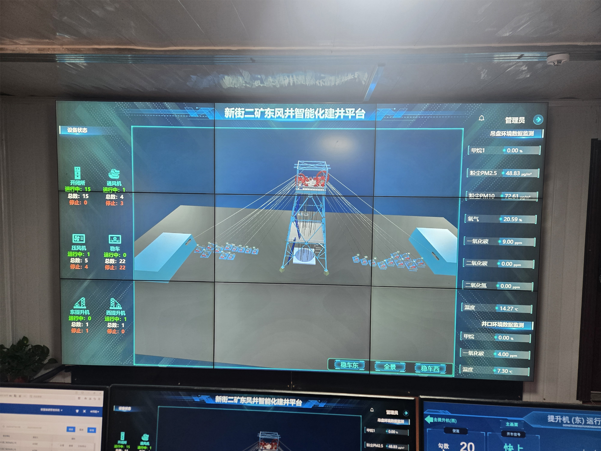 新街二礦 智能建井